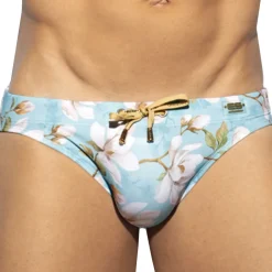 ES Collection Maillots De Bain Push Up|Slips De Bain-Slip de Bain Bikini Jasmine Bleu Ciel