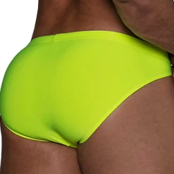TOF Paris Slips De Bain-Slip de Bain Bikini Neon Jaune Fluo