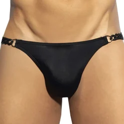 ES Collection Maillots De Bain Push Up|Slips De Bain-Slip de Bain Bikini Persan Noir