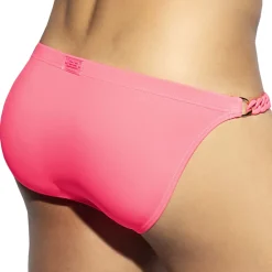 ES Collection Maillots De Bain Push Up|Slips De Bain-Slip de Bain Bikini Persan Rose Fluo