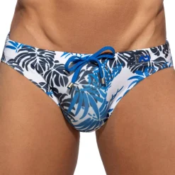 Addicted Slips De Bain-Slip de Bain Bikini Tropicana Bleu
