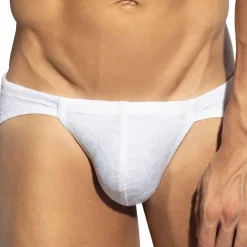 ES Collection Slips De Bain-Slip de Bain Bikini White Dreams Blanc