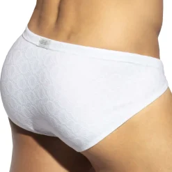 ES Collection Slips De Bain-Slip de Bain Bikini White Dreams Blanc