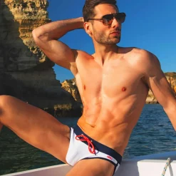 SKU Slips De Bain-Slip de Bain Blanc