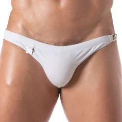 TOF Paris Slips De Bain-Slip de Bain Chain Blanc