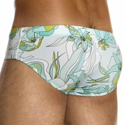 Modus Vivendi Slips De Bain-Slip de Bain Classic Art Nouveau Menthe