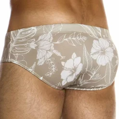 Modus Vivendi Slips De Bain-Slip de Bain Classic Floreale Sable