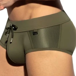 ES Collection Maillots De Bain Push Up|Slips De Bain-Slip de Bain Classic Kaki