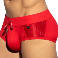 ES Collection Maillots De Bain Push Up|Slips De Bain-Slip de Bain Classic Rouge