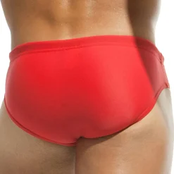 Modus Vivendi Slips De Bain-Slip de Bain Classique Rouge