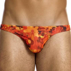 Modus Vivendi Slips De Bain-Slip de Bain Low Cut Four Elements Feu