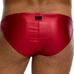 Modus Vivendi Slips De Bain-Slip de Bain Low Cut Prince Albert Rouge