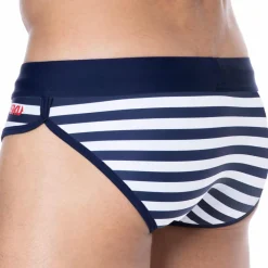 SKU Slips De Bain-Slip de Bain Marinière