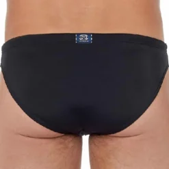HOM Slips De Bain-Slip de Bain Micro Sea Life Noir