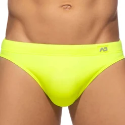 Addicted Maillots De Bain Push Up|Slips De Bain-Slip de Bain Neon Jaune Fluo