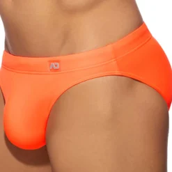 Addicted Maillots De Bain Push Up|Slips De Bain-Slip de Bain Neon Orange Fluo