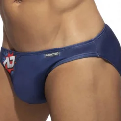 Addicted Maillots De Bain Push Up|Slips De Bain-Slip de Bain OMG Bleu Marine