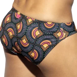 ES Collection Slips De Bain-Slip De Bain Paon Noir