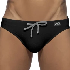 Addicted Maillots De Bain Push Up|Slips De Bain-Slip de Bain Piqué Noir