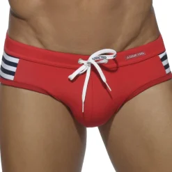 Addicted Maillots De Bain Push Up|Slips De Bain-Slip de Bain Sailor Colored Rouge