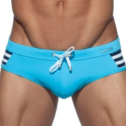Addicted Maillots De Bain Push Up|Slips De Bain-Slip de Bain Sailor Colored Turquoise
