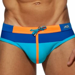 Addicted Slips De Bain|Maillots De Bain Push Up-Slip de Bain Spike Bleu Roi - Turquoise