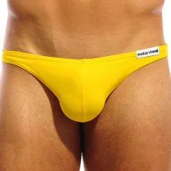 Modus Vivendi Slips De Bain-Slip de Bain Super Low Cut Jaune