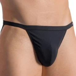 Olaf Benz Slips De Bain-Slip de Bain Tanga BLU 1200 Noir