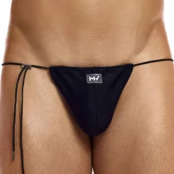 Modus Vivendi Slips De Bain-Slip de Bain Tanga Chameleon Noir