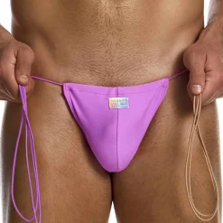 Modus Vivendi Slips De Bain-Slip de Bain Tanga Chameleon Lavande