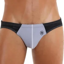 Marcuse Slips De Bain-Slip de Bain Umbra Gris - Noir