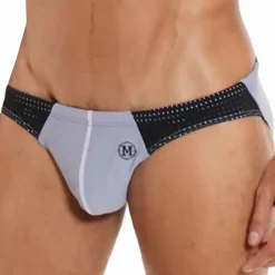 Marcuse Slips De Bain-Slip de Bain Umbra Gris - Noir