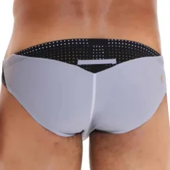 Marcuse Slips De Bain-Slip de Bain Umbra Gris - Noir