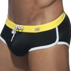 Addicted Maillots De Bain Push Up|Slips De Bain-Slip de Bain Uni Noir