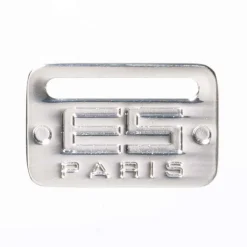 ES Collection Slips-Slip Double Side Coton Marine - Blanc