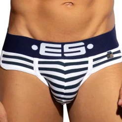 ES Collection Slips-Slip Double Side Coton Marinière