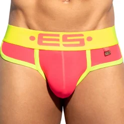 ES Collection Slips-Slip Double Side Microfibre Rose Fluo