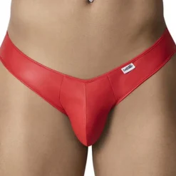 CandyMan Slips Sexy-Slip Empty Bottom Cœur Rouge