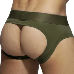 AD Fetish Slips Sexy-Slip Empty Bottom Fetish Kaki