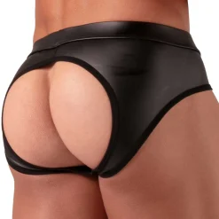 Absolu Male Slips Sexy-Slip Empty Bottom Master Noir