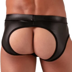 Absolu Male Slips Sexy-Slip Empty Bottom Master Noir