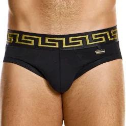 Modus Vivendi Slips Sexy-Slip Empty Bottom Meander Noir