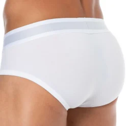 Emporio Armani Slips-Slip Essential Coton Blanc