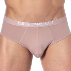 Emporio Armani Slips-Slip Essential Microfiber Beige