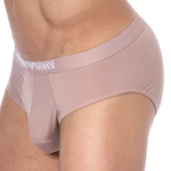 Emporio Armani Slips-Slip Essential Microfiber Beige