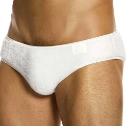 Modus Vivendi Slips-Slip Fourrure Blanc