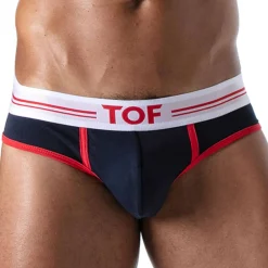 TOF Paris Slips-Slip French Coton Bleu Marine