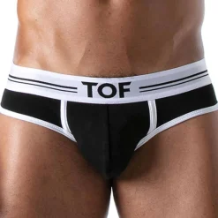 TOF Paris Slips-Slip French Coton Noir