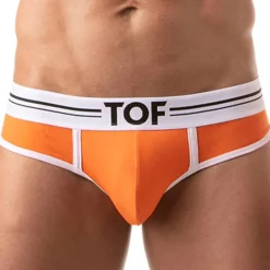 TOF Paris Slips-Slip French Coton Orange
