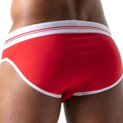 TOF Paris Slips-Slip French Coton Rouge